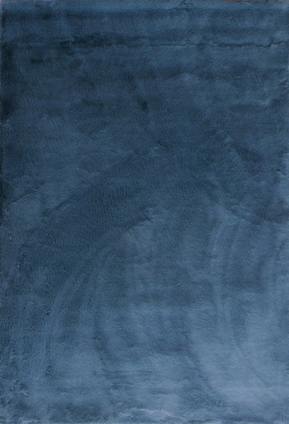 Microtex Rug Quiana 70cm x 140cm Super Soft Micro Fibre Rug - Ocean | Interior Secrets