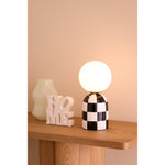 Rannells Checkered Table Lamp Table Lamp Albi-Local