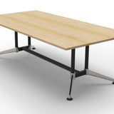 Rapid Typhoon Meeting 2.4m Boardroom Table - Natural Oak Office Table Rline-Local