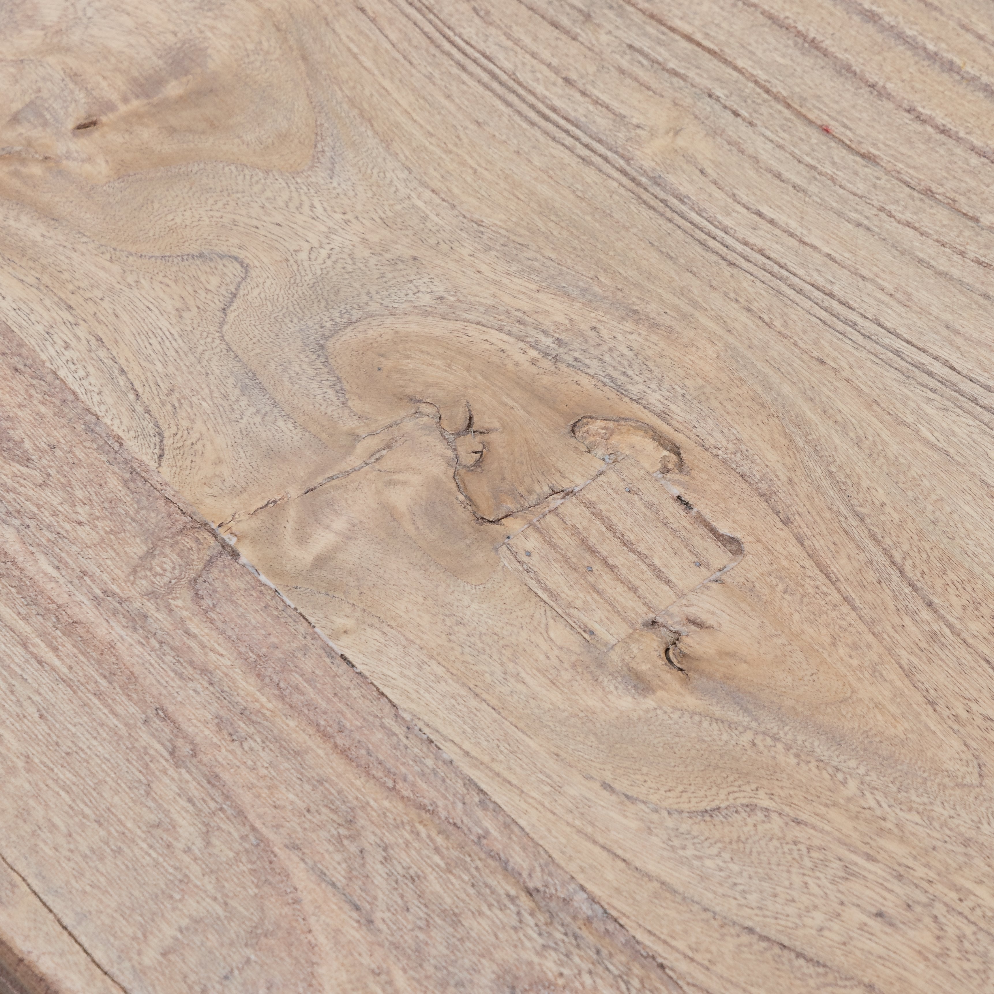 Ex Display - Titan Reclaimed 2.4m ELM Wood Dining Table - Rustic Natural Dining Table Reclaimed-Core   