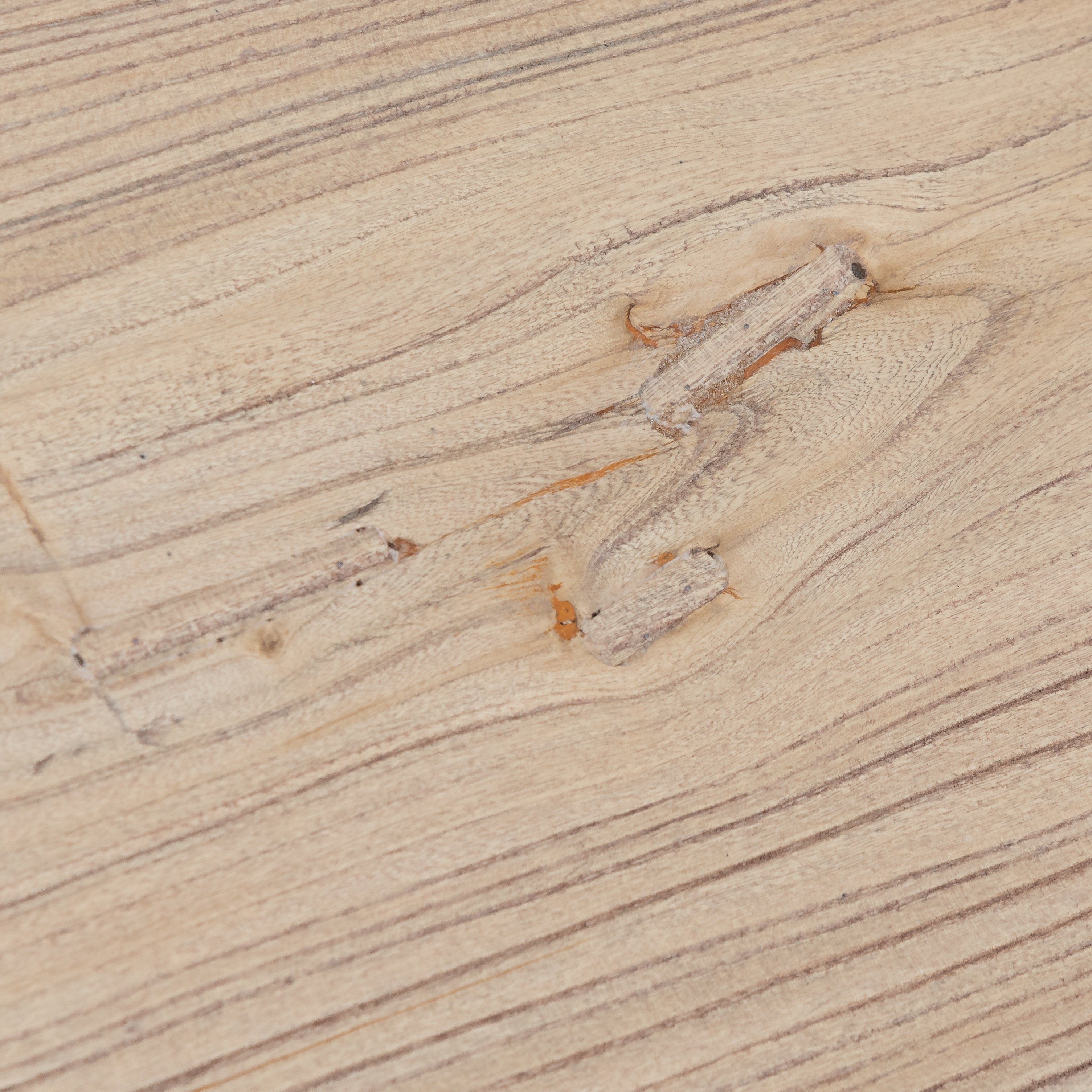 Ex Display - Titan Reclaimed 2.4m ELM Wood Dining Table - Rustic Natural Dining Table Reclaimed-Core   