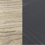 Nena Reclaimed 1.25m Round Dining Table - Black Legs Dining Table Reclaimed-Core