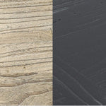 Nena Reclaimed 1.25m Round Dining Table - Black Legs Dining Table Reclaimed-Core