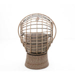 Robin Wicker Outdoor Swivel Chair - Natural Outdoor Chair Nesty-Local