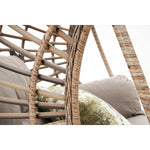 Robin Wicker Outdoor Swivel Chair - Natural Outdoor Chair Nesty-Local