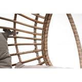 Robin Wicker Outdoor Swivel Chair - Natural Outdoor Chair Nesty-Local