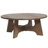 Rosco Wooden Coffee Table - Light Walnut Coffee Table Sasson-Local