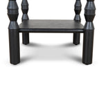Primrose 52cm Side Table - Full Black Side Table Nicki-Core