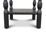 Primrose 52cm Side Table - Full Black Side Table Nicki-Core