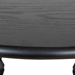 Primrose 52cm Side Table - Full Black Side Table Nicki-Core