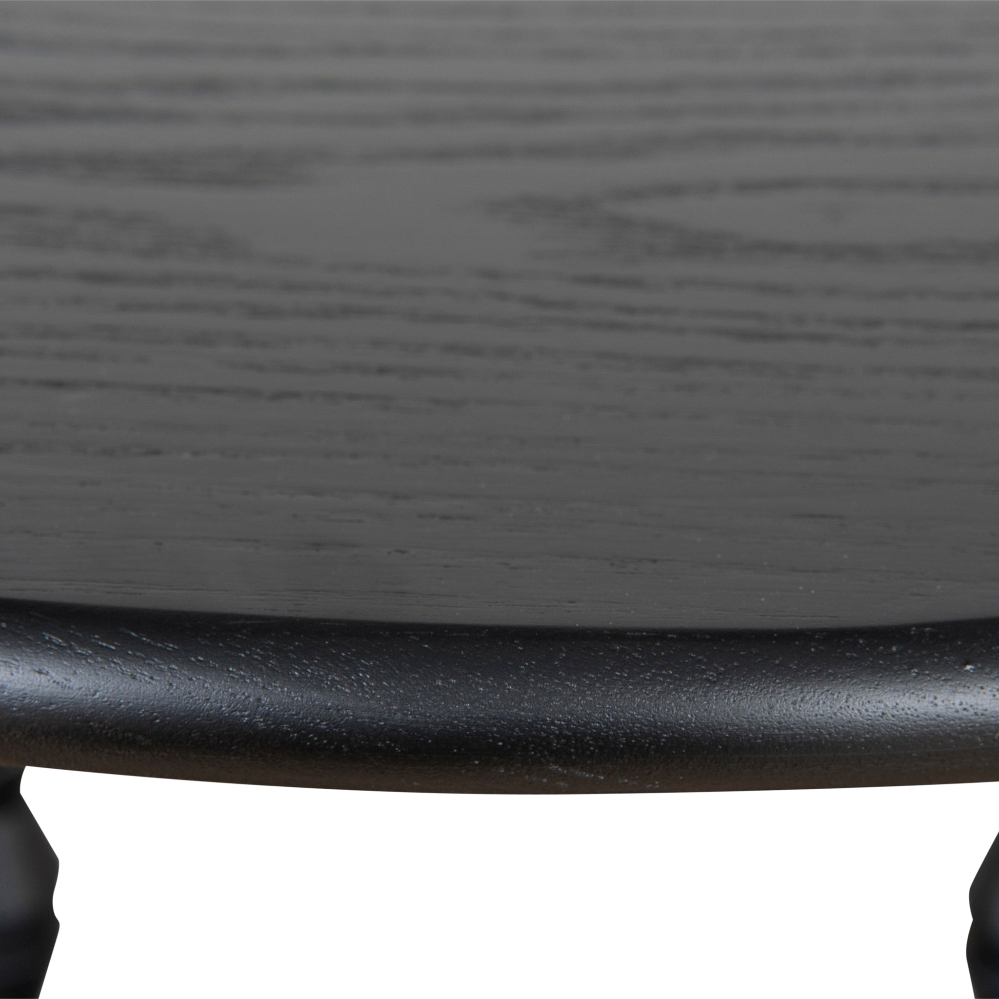 Primrose 52cm Side Table - Full Black Side Table Nicki-Core