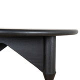 Primrose 52cm Side Table - Full Black Side Table Nicki-Core