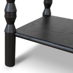 Primrose 52cm Side Table - Full Black Side Table Nicki-Core