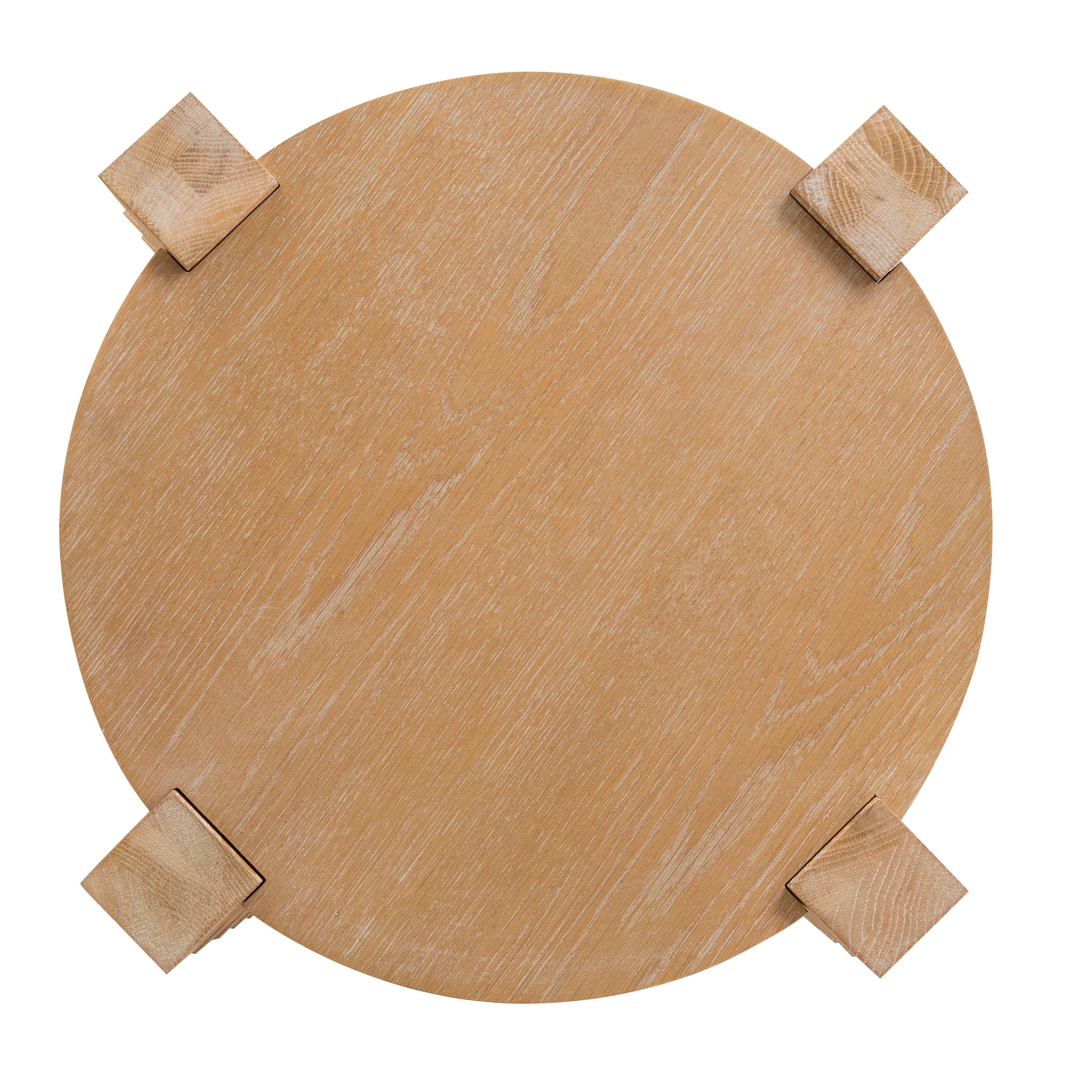 Maria Round Side Table - Natural Side Table Nicki-Core