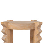 Maria Round Side Table - Natural Side Table Nicki-Core