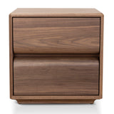 Annika 50cm Bedside Table - Walnut Bedside Table Dwood-Core