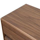 Annika 50cm Bedside Table - Walnut Bedside Table Dwood-Core