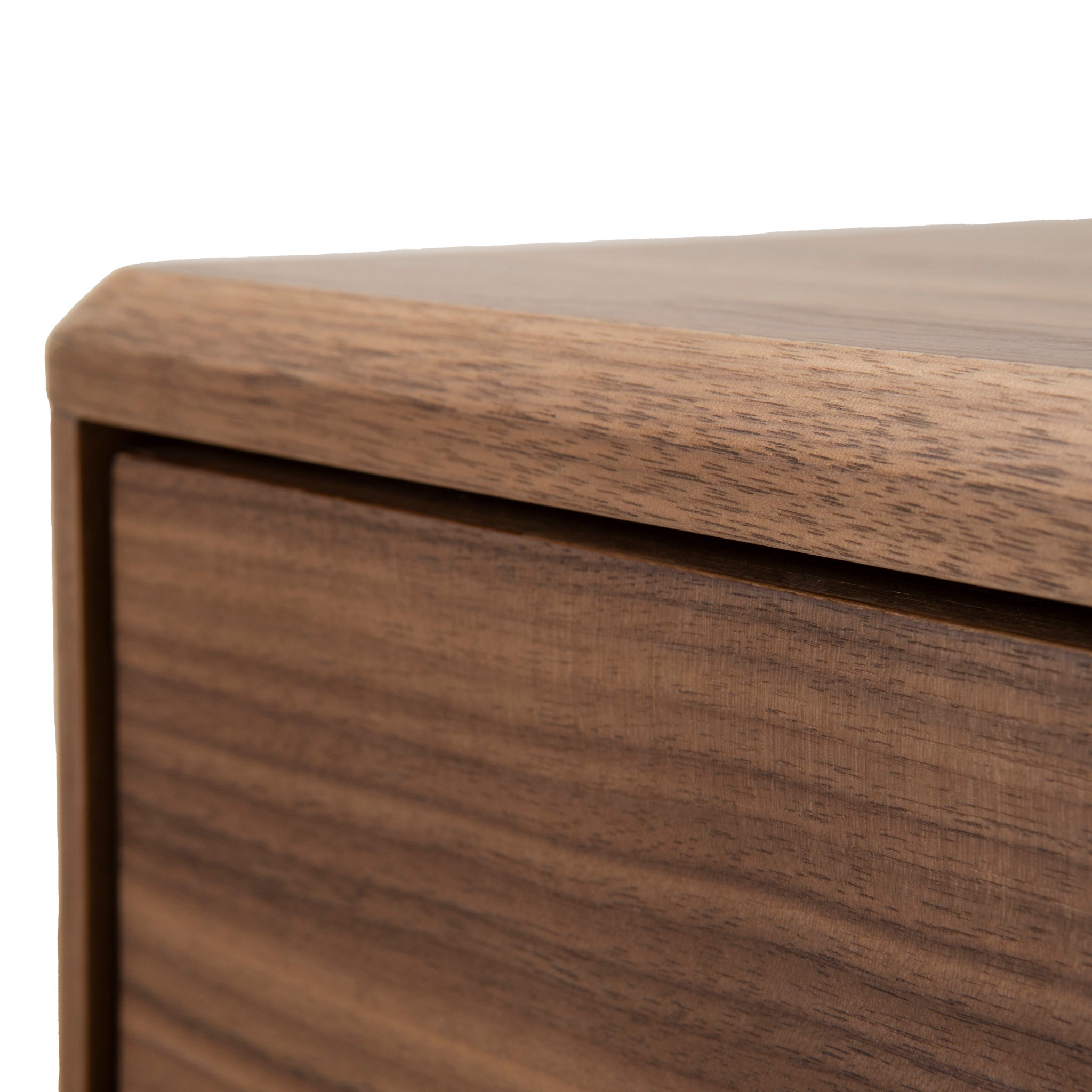 Annika 50cm Bedside Table - Walnut Bedside Table Dwood-Core
