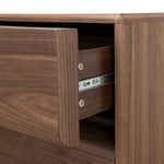 Annika 50cm Bedside Table - Walnut Bedside Table Dwood-Core