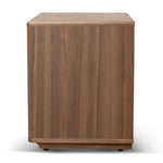 Annika 50cm Bedside Table - Walnut Bedside Table Dwood-Core