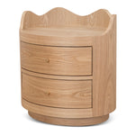 Wina 51cm Bedside Table - Natural Bedside Table Dwood-Core