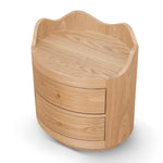 Wina 51cm Bedside Table - Natural Bedside Table Dwood-Core