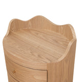 Wina 51cm Bedside Table - Natural Bedside Table Dwood-Core