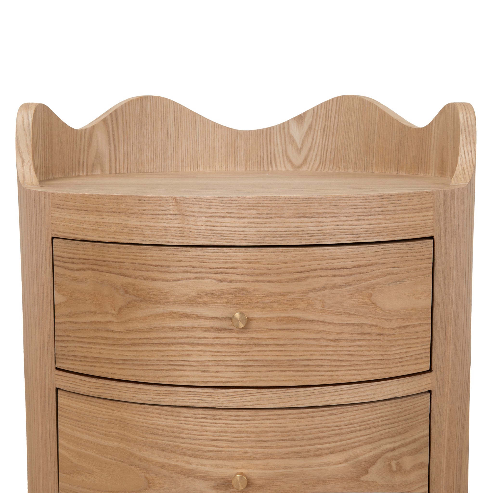 Wina 51cm Bedside Table - Natural Bedside Table Dwood-Core