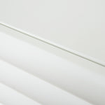 Ex Display - Vasuda 48cm Bedside Table - White Bedside Table KD-Core