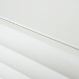 Ex Display - Vasuda 48cm Bedside Table - White Bedside Table KD-Core