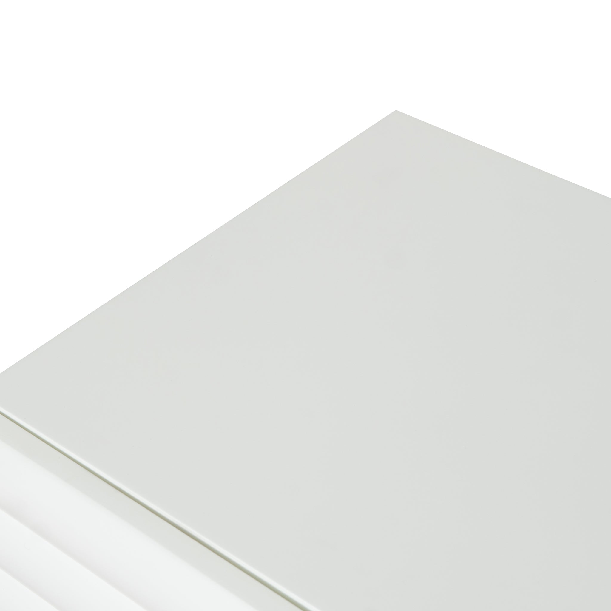 Ex Display - Vasuda 48cm Bedside Table - White Bedside Table KD-Core