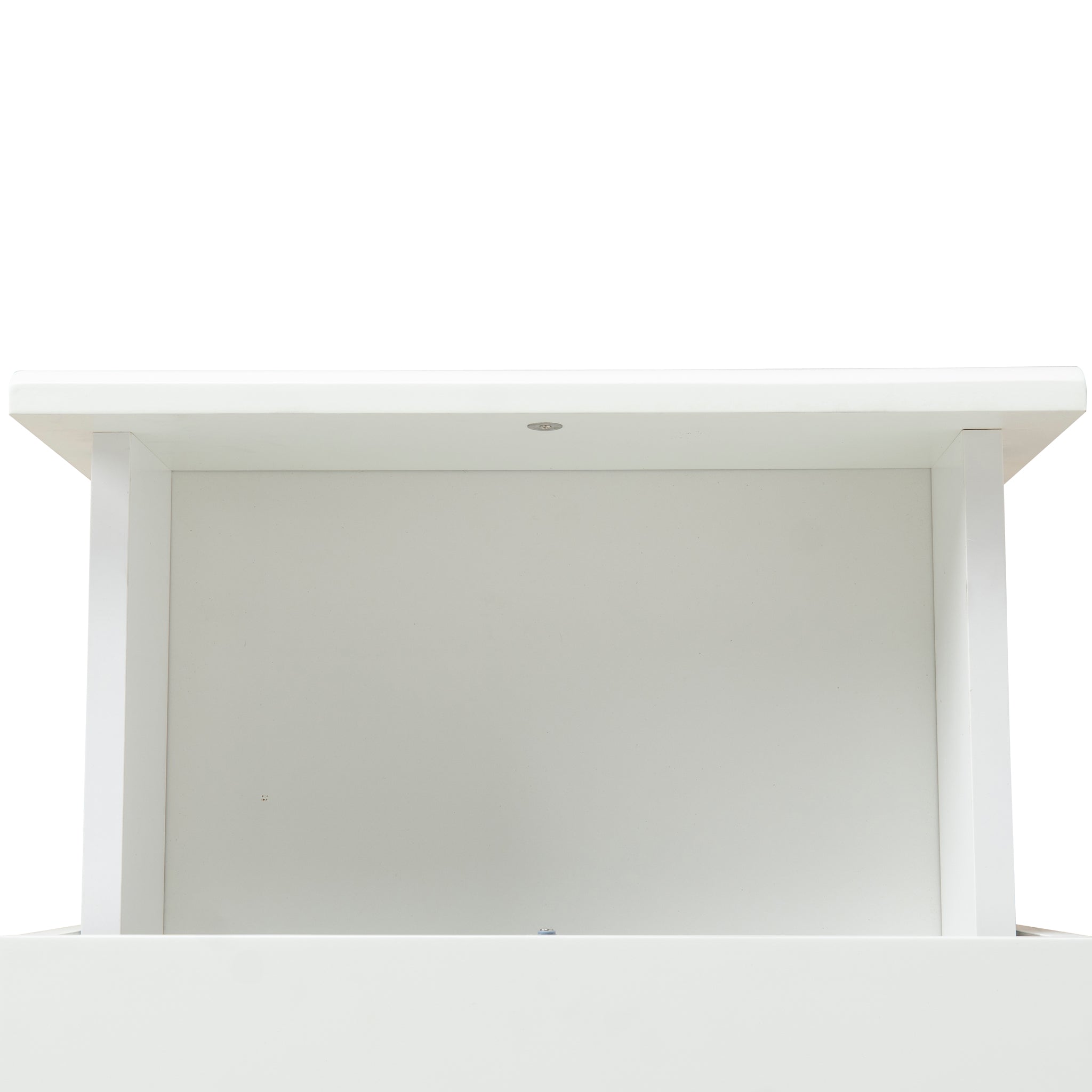 Ex Display - Vasuda 48cm Bedside Table - White Bedside Table KD-Core