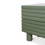 Ex Display - Vasuda 48cm Bedside Table - Green Bedside Table KD-Core