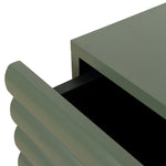 Ex Display - Vasuda 48cm Bedside Table - Green Bedside Table KD-Core