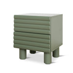 Ex Display - Vasuda 48cm Bedside Table - Green Bedside Table KD-Core