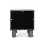 Ex Display - Vasuda 48cm Bedside Table - Green Bedside Table KD-Core
