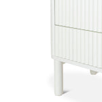 Melita Bedside Table - Warm White Bedside Table KD-Core