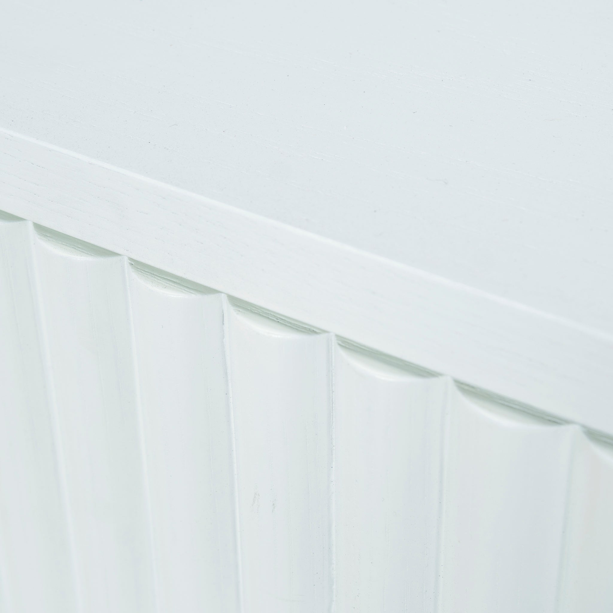 Melita Bedside Table - Warm White Bedside Table KD-Core