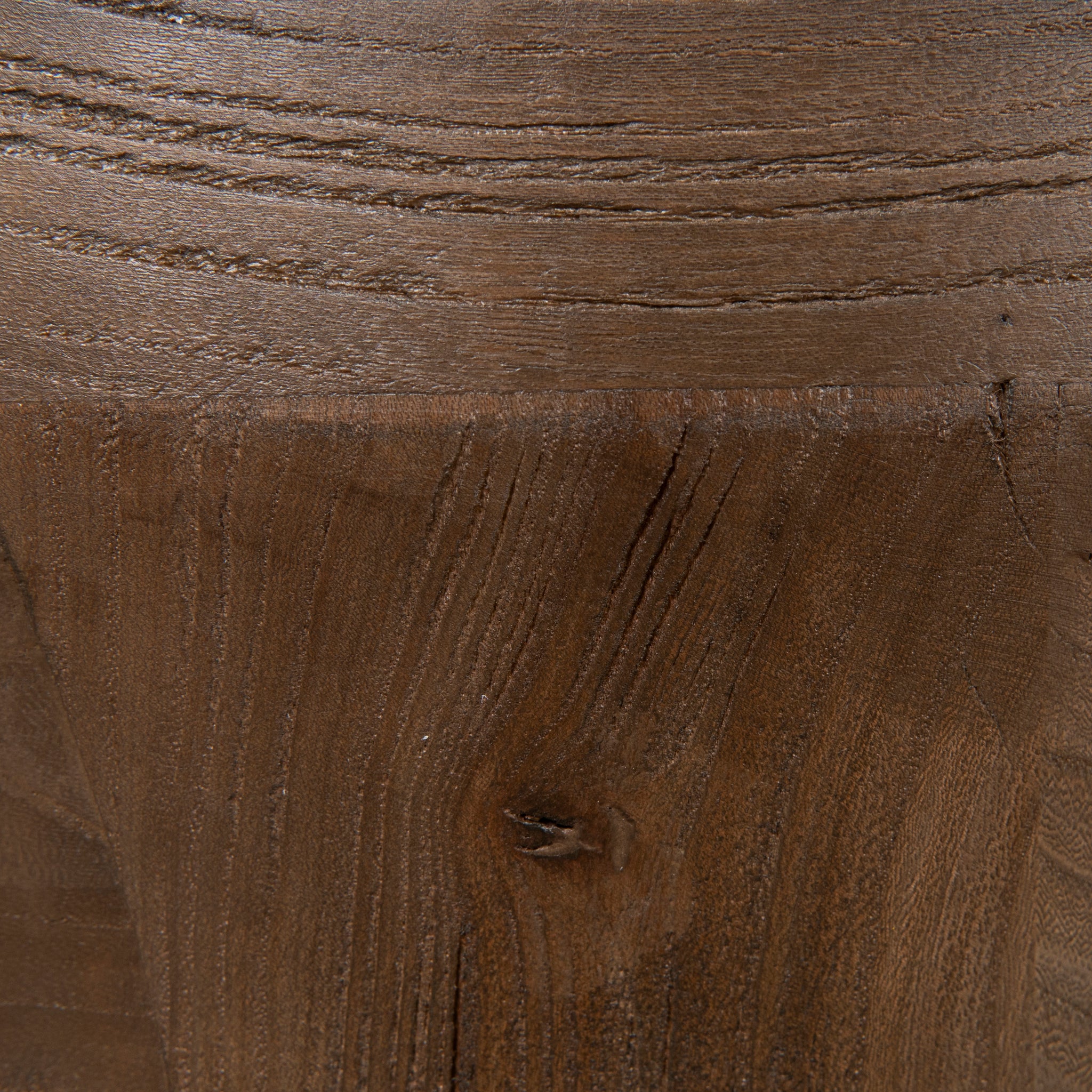 Ex Display - Frodo 34.5cm Round Side Table - Walnut Side Table Nicki-Core