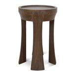 Ex Display - Frodo 34.5cm Round Side Table - Walnut Side Table Nicki-Core