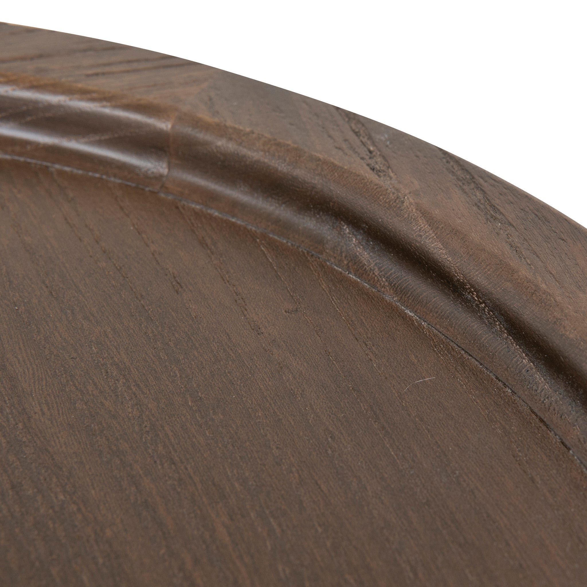 Ex Display - Frodo 34.5cm Round Side Table - Walnut Side Table Nicki-Core