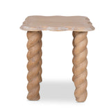 Ex Display - Ruslan 55cm Side Table - Natural Side Table Nicki-Core