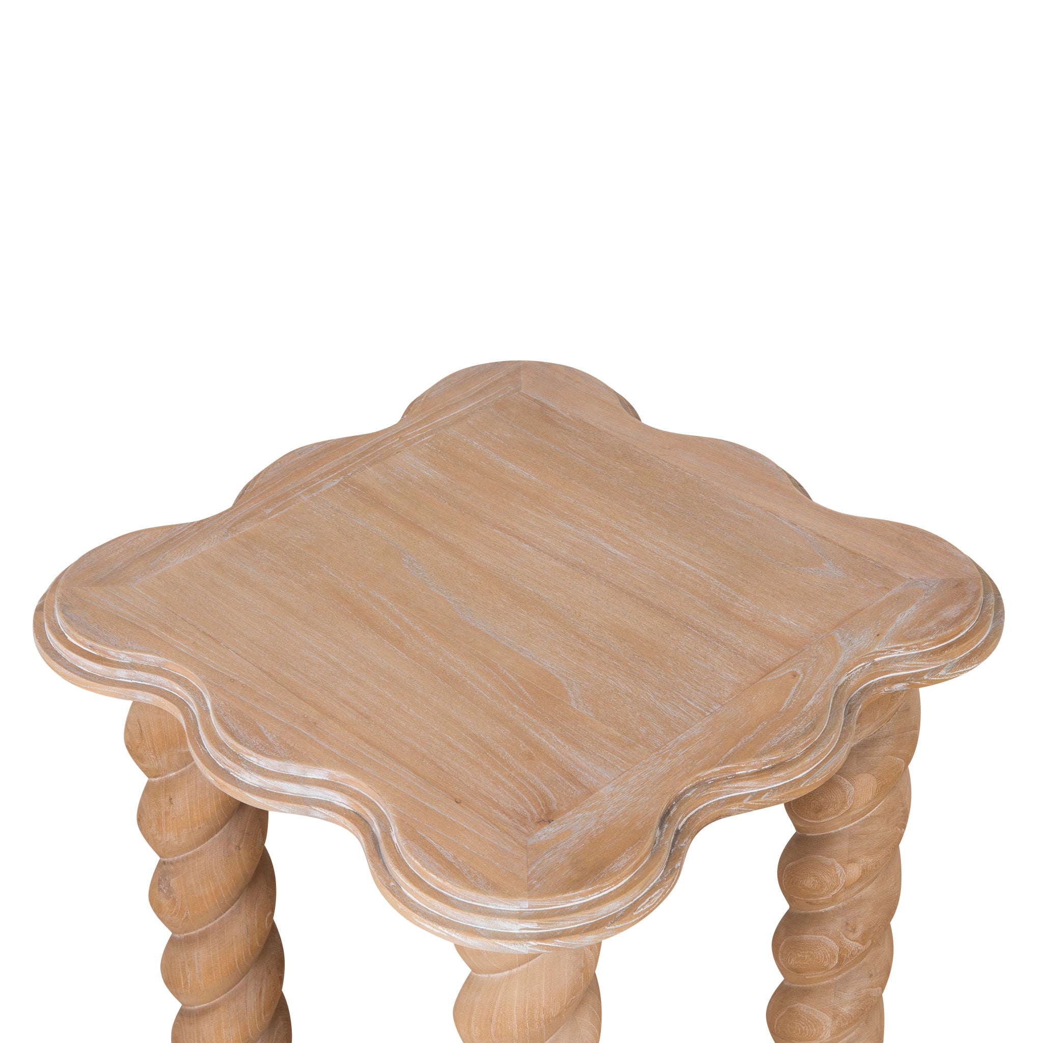 Ex Display - Ruslan 55cm Side Table - Natural Side Table Nicki-Core
