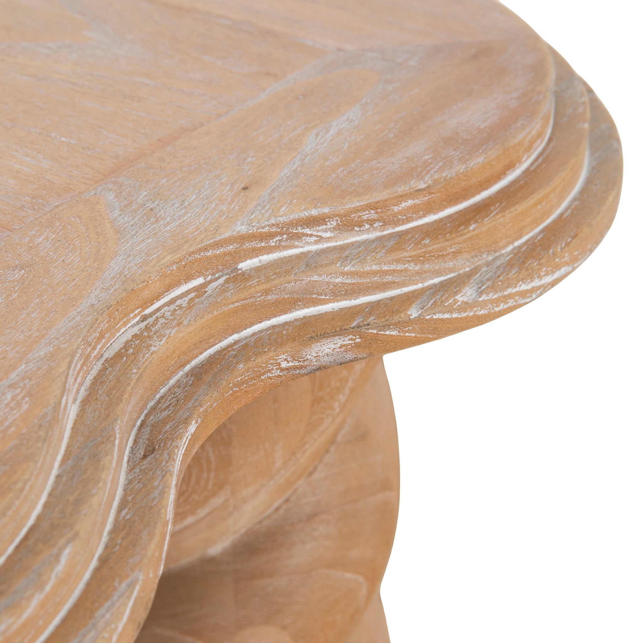 Ex Display - Ruslan 55cm Side Table - Natural Side Table Nicki-Core