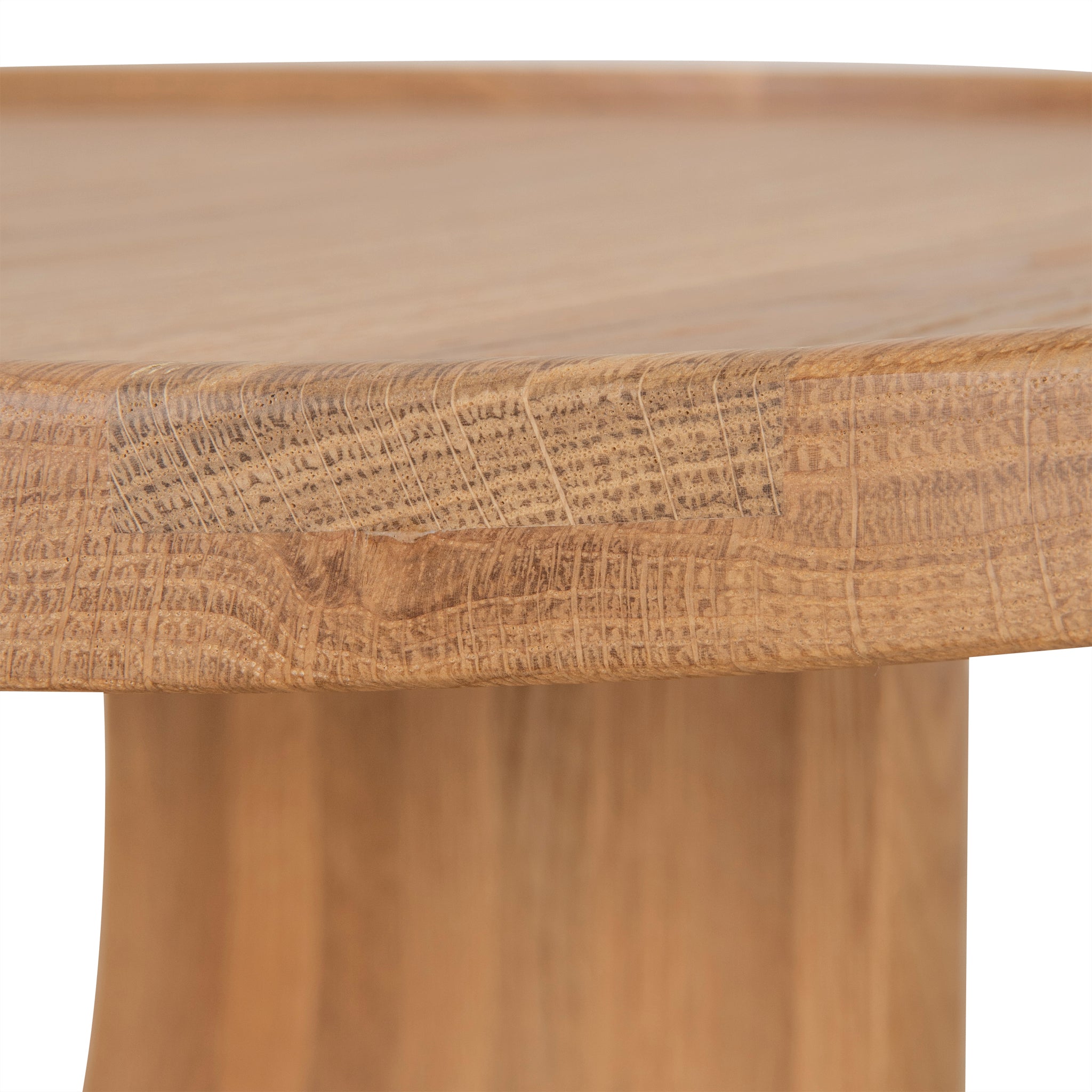 Ex Display - Mary 45cm Round Side Table - Natural Oak Side Table Oakwood-Core