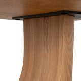 Ex Display - Mary 45cm Round Side Table - Natural Oak Side Table Oakwood-Core