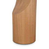 Ex Display - Mary 45cm Round Side Table - Natural Oak Side Table Oakwood-Core