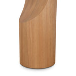 Mary 45cm Round Side Table - Natural Oak Side Table Oakwood-Core