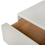 Annika 50cm Bedside Table - Ivory Oat Bedside Table Dwood-Core