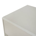 Annika 50cm Bedside Table - Ivory Oat Bedside Table Dwood-Core